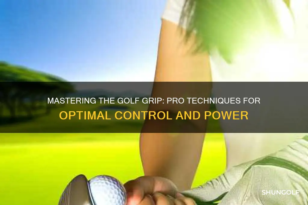 how the pros grip the golf club