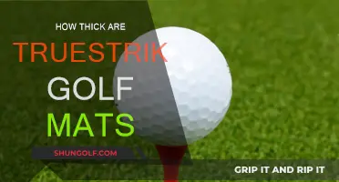 Golf Mats Thickness: TrueStrike's Secret Advantage