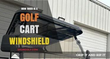 Golf Cart Windshield Thickness: Essential Guide for Safety and Durability