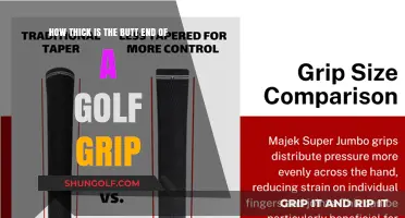 Exploring Golf Grip Thickness: A Comprehensive Guide to the Butt End