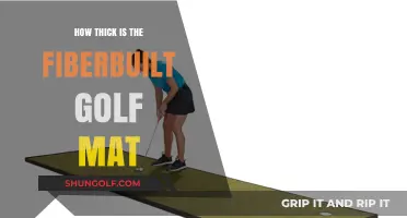 Fiberbuilt Golf Mat Thickness: A Comprehensive Guide for Golfers