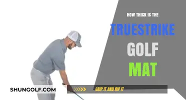 Truestrike Golf Mat Thickness: Unveiling the Ideal Surface for Practice