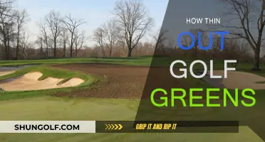 The Art of Thinning Golf Greens: A Guide to Success