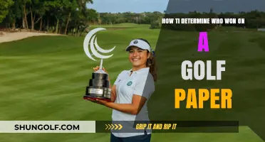 Mastering Golf Scorecards: How to Determine the Winner on Paper