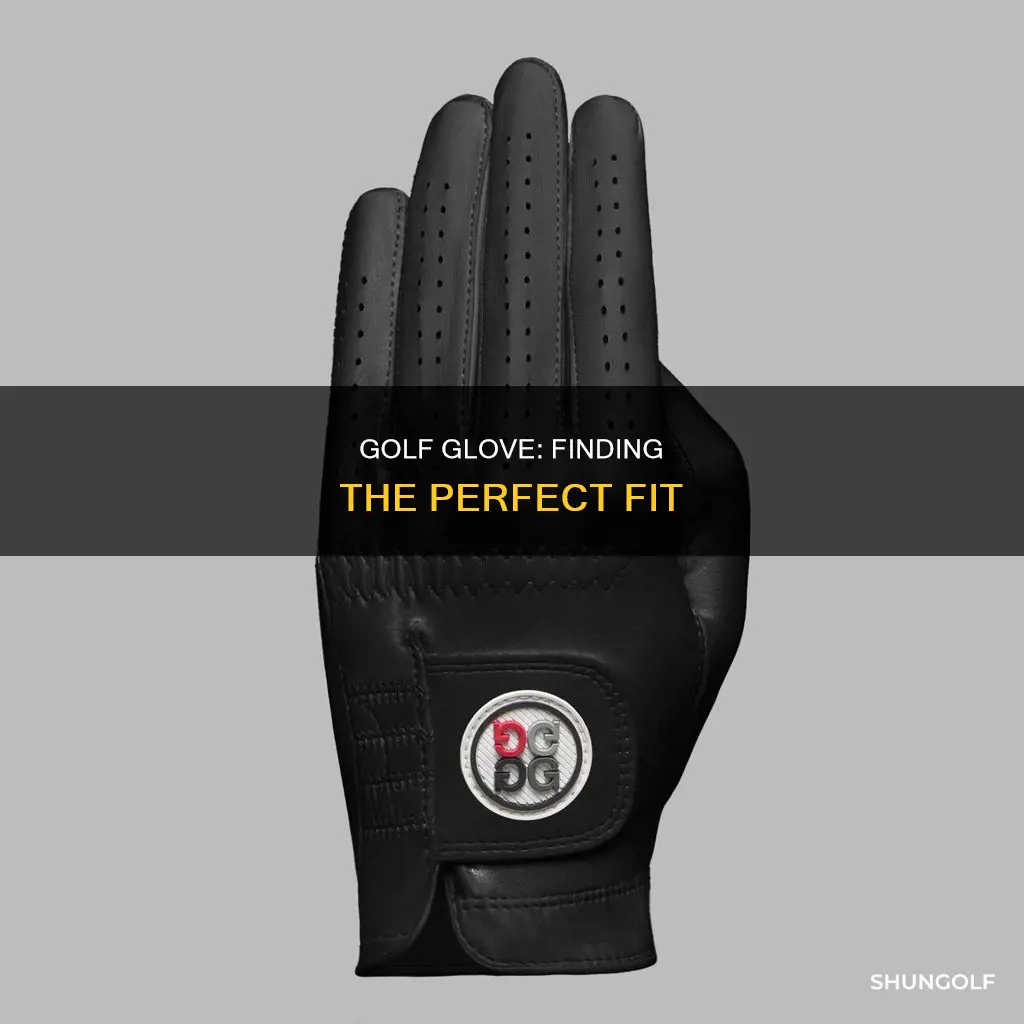 how tight golf glove