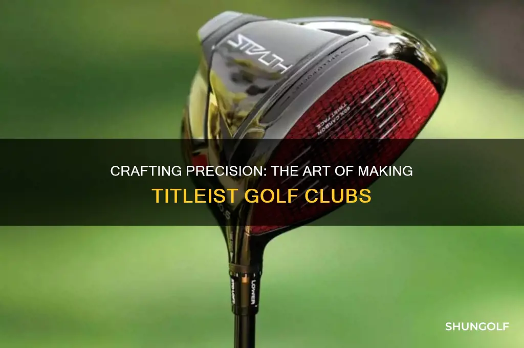 how titleist golf clubs are made