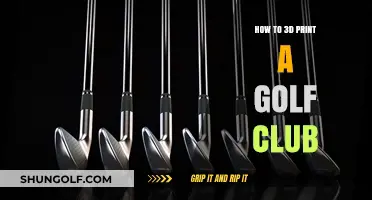 Mastering 3D Printing: Craft Your Custom Golf Club Step-by-Step