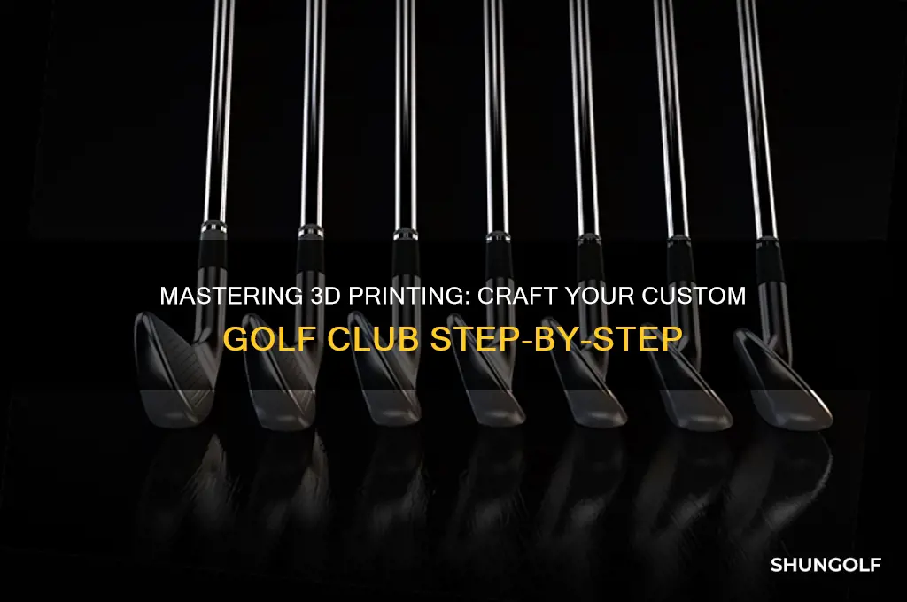 how to 3d print a golf club