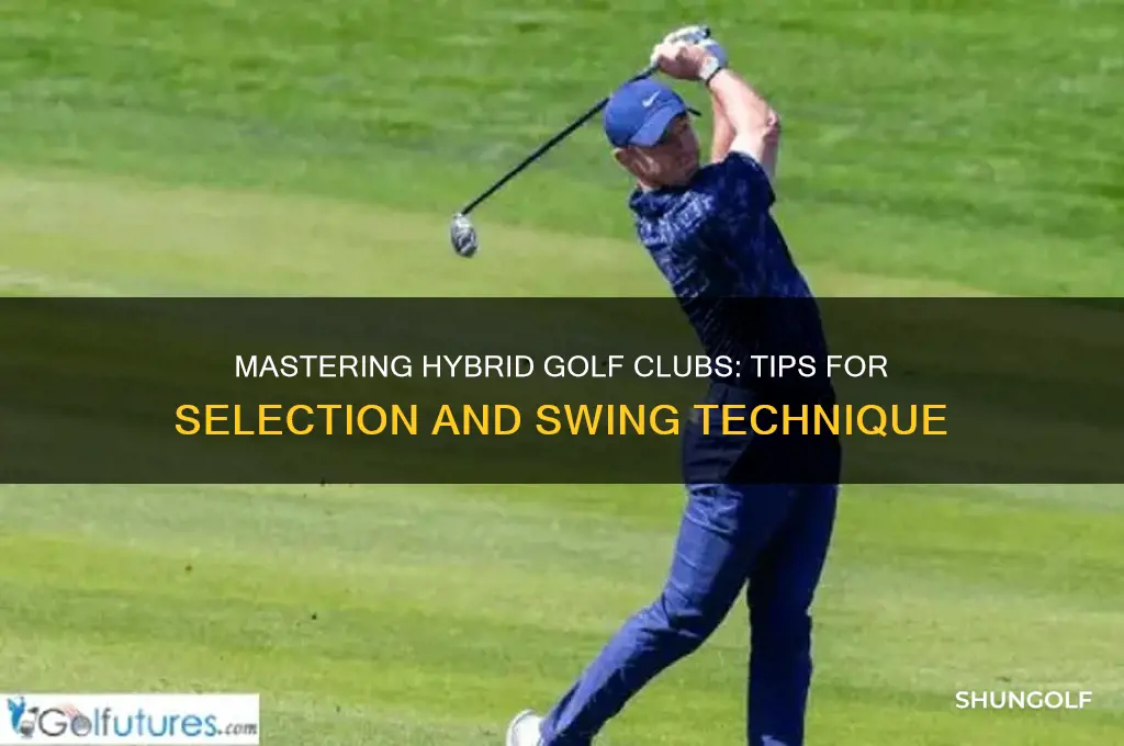 how to a hybrid golf club
