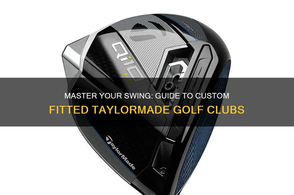 how to about get custom fitted taylormade golf clubs