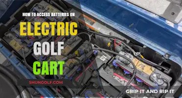 Easy Steps to Access and Replace Batteries in Your Electric Golf Cart
