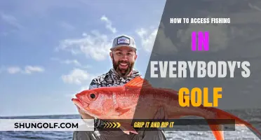 Everybody's Golf Fishing Guide: Accessing the Feature Easily
