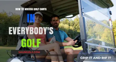 Everybody's Golf: Easy Guide to Accessing Golf Carts in the Game