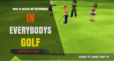 Accessing Your Everybody's Golf Recordings: A Step-by-Step Guide