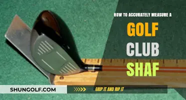 Mastering Golf Club Shaft Measurement: A Step-by-Step Accuracy Guide