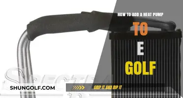 Upgrade Your e-Golf: Step-by-Step Guide to Installing a Heat Pump