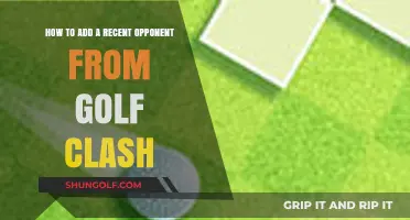 Golf Clash: Easily Add Your Recent Opponent in Simple Steps
