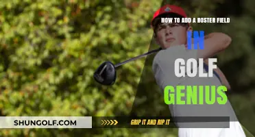 Adding a Roster Field in Golf Genius: A Step-by-Step Guide