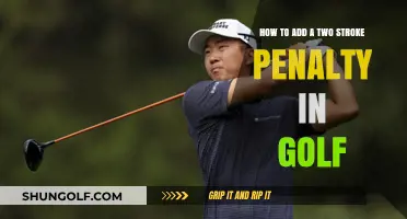 Mastering Golf Rules: Adding a Two-Stroke Penalty Like a Pro