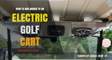 Upgrade Your Ride: Adding a Radio to Your Electric Golf Cart