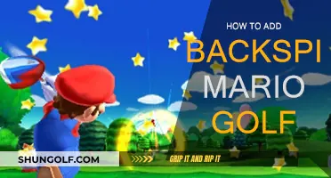 Mastering Backspin in Mario Golf: Tips and Tricks