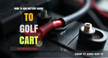 Easy Steps to Install a Battery Gauge on Your Golf Cart