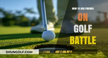 Mastering Golf Battle: A Step-by-Step Guide to Adding Friends