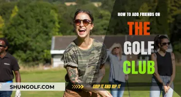 Mastering Social Golf: Adding Friends on The Golf Club Easily