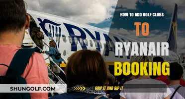 Adding Golf Clubs to Your Ryanair Booking: A Step-by-Step Guide
