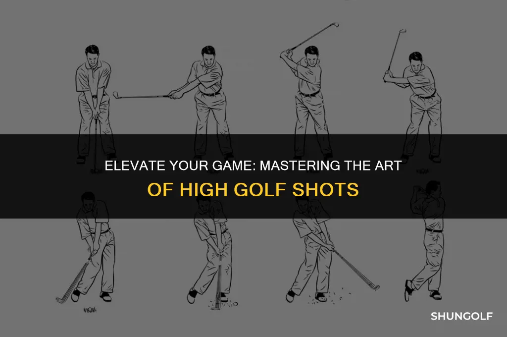 how to add height to golf shots