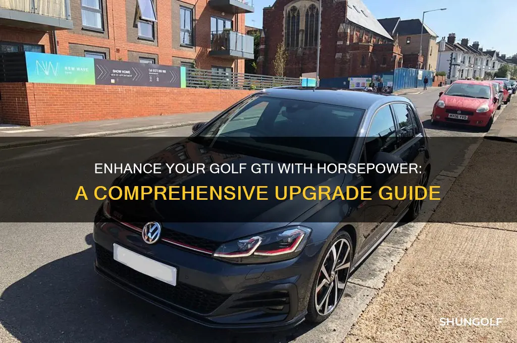 how to add horse to golf gti