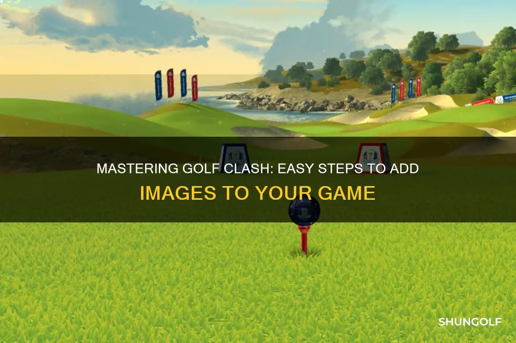 how to add image on golf clash