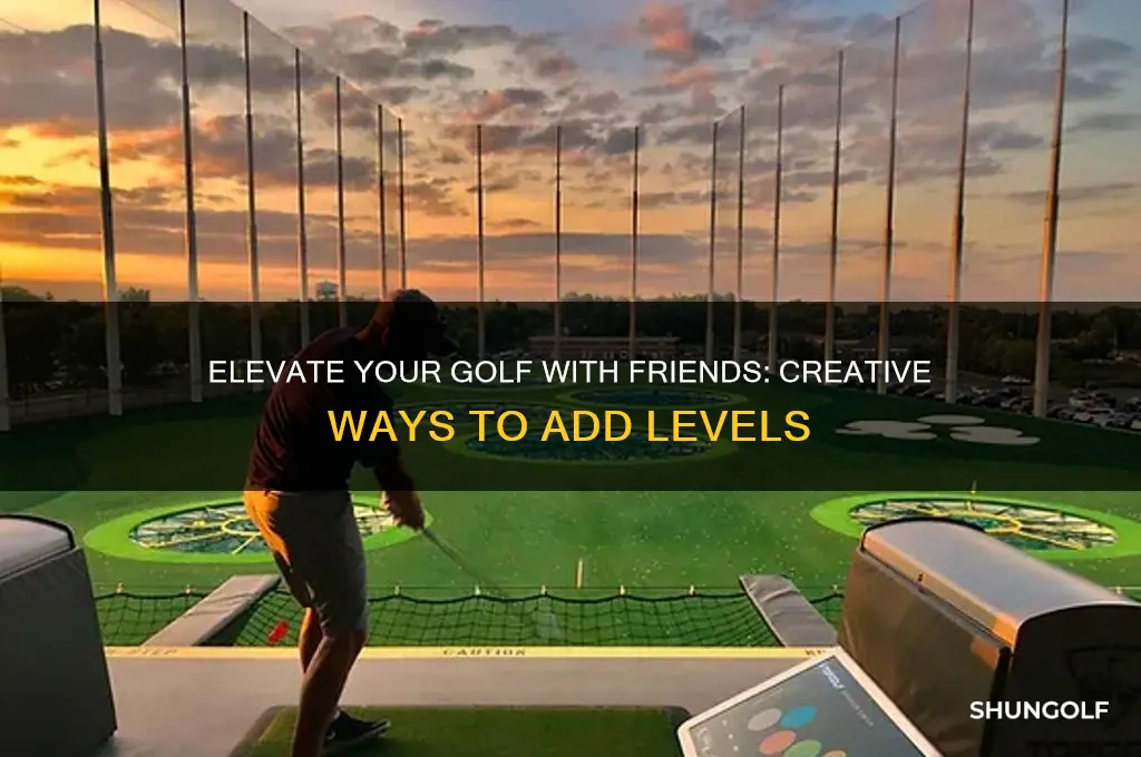 how to add levels for golf with friends