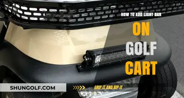 Brighten Your Ride: Easy Steps to Install a Golf Cart Light Bar