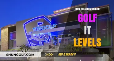Enhance Your Golf It Levels: A Guide to Adding Music