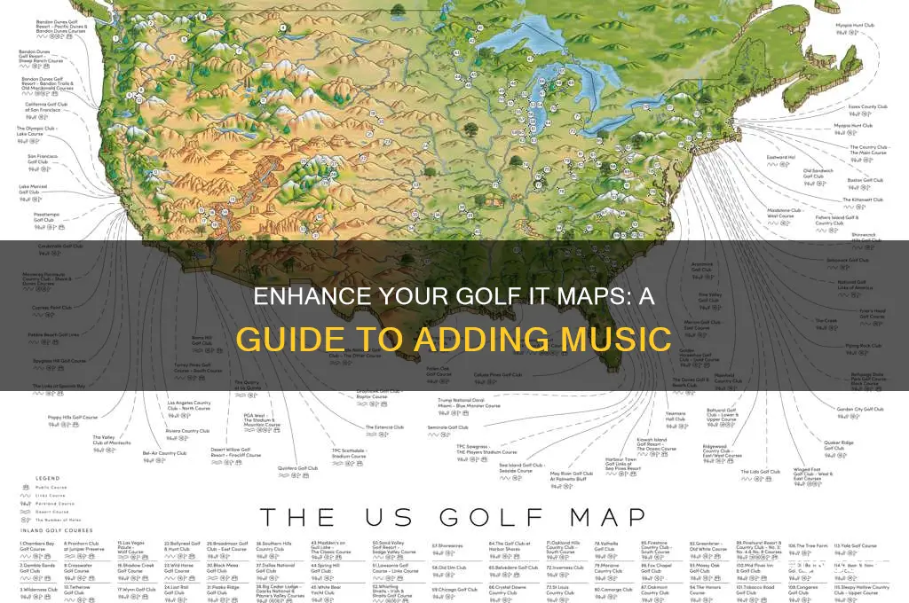 how to add music to golf it maps