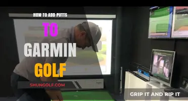 Master Your Garmin Golf: Easy Steps to Add Putts Seamlessly