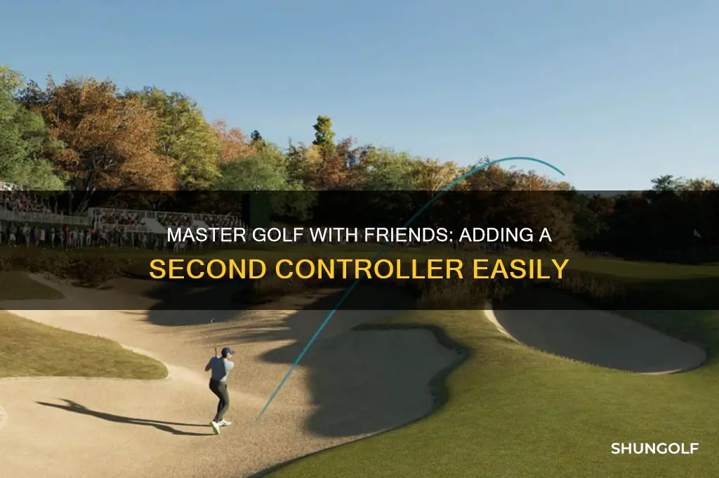 how to add second controller to golf with friends