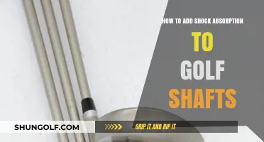 Enhance Your Golf Game: Adding Shock Absorption to Shafts