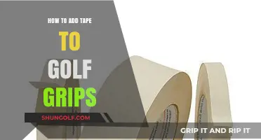 Mastering the Art of Taping Golf Grips: A Step-by-Step Guide