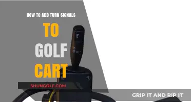 Easy Golf Cart Upgrade: Adding Turn Signals for Safety and Style