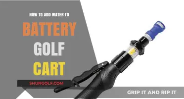 Easy Steps to Safely Add Water to Your Battery Golf Cart