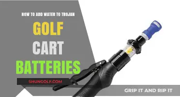 Properly Adding Water to Trojan Golf Cart Batteries: A Step-by-Step Guide