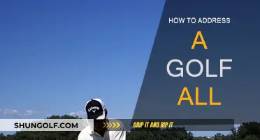 Golf All Addressing: The Ultimate Guide to Mastering the Basics