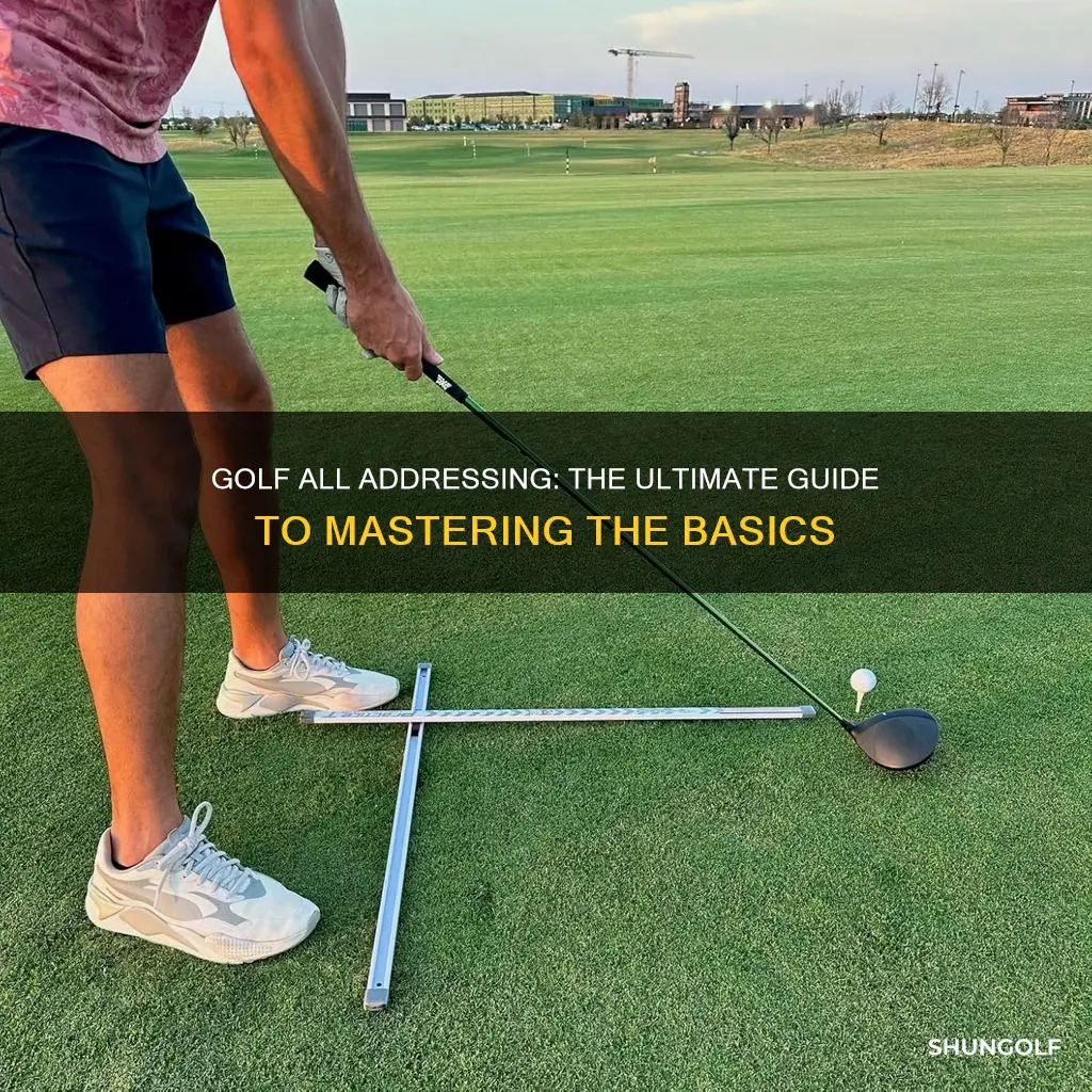how to address a golf all