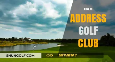 Mastering the Art of Addressing Your Golf Club for Better Shots