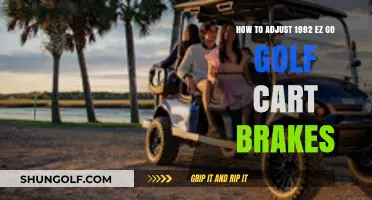 Mastering 1992 EZ Go Golf Cart Brake Adjustments: A Step-by-Step Guide