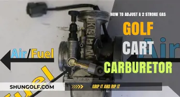 Mastering Carburetor Adjustments for Your 2-Stroke Gas Golf Cart