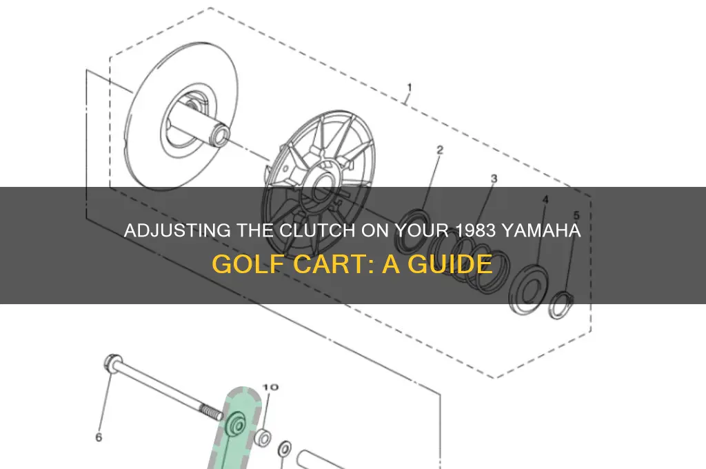 how to adjust a clutch on 1983 yamaha golf cart