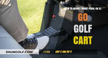 Adjusting Your EZ Go Golf Cart Brake Pedal: A Simple DIY Guide